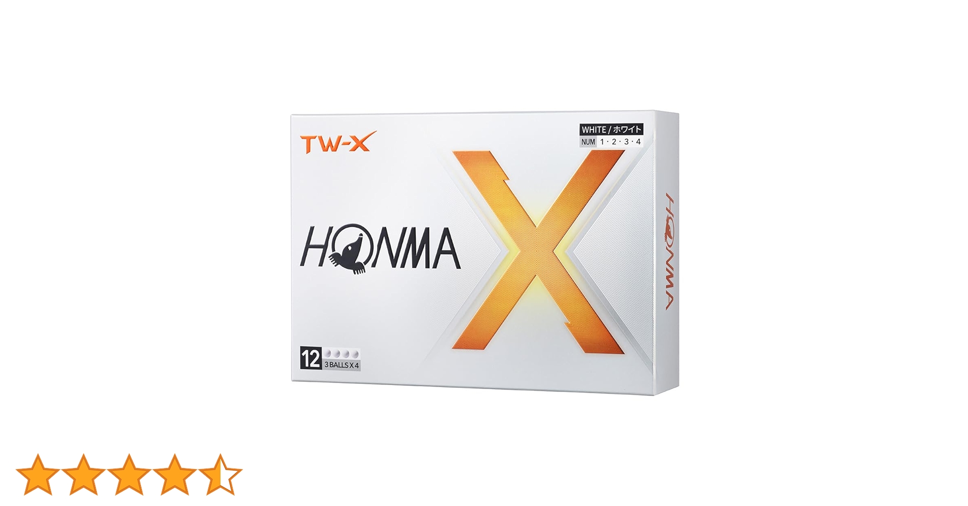 Amazon.co.jp: ホンマ ゴルフ ボール TW-X TW-S 2024年モデル 1ダース